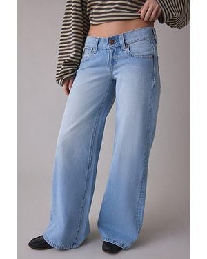 Abrand Jeans 00 Super Low & Wide Jeans - Blue