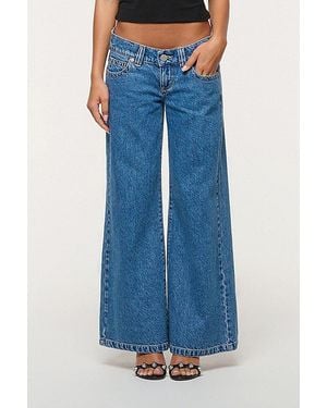 Abrand Jeans 00 Super Low & Wide Petite - Blue
