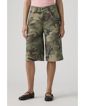 Levi's Super Baggy Mid-Rise Jorts - Green