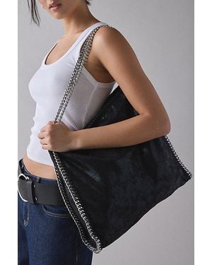 Silence + Noise Chain Strap Shopper Tote Bag - Black