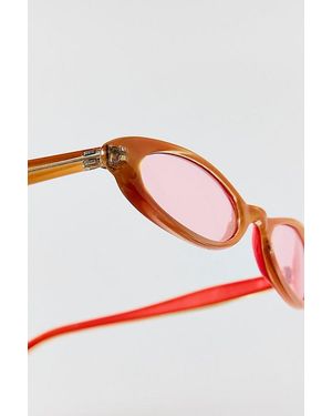 Vintage & ReMADE by UO Vintage By Uo Tally Amber '90S Sunglasses - Orange