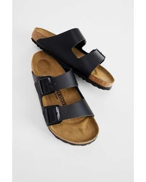 Birkenstock Black Arizona Leather Sandals