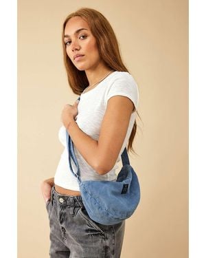 BDG Kleine latschige umhängetasche aus cord - Blau
