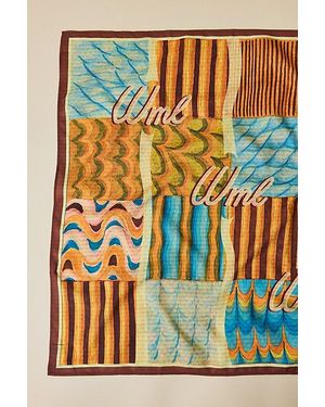 Wish Me Luck Patched Pattern Bandana - Multicolor