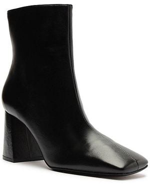 SCHUTZ SHOES Leia Ankle Boot - Black