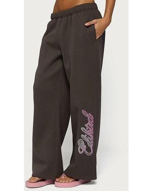 Edikted Always Sequin Sweatpants - Multicolor