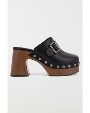 MIA Mia Larina Platform Clog - Black