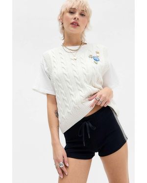 iets frans... Ellis Mini Shorts - White