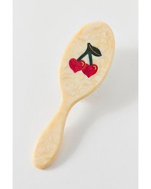 Solar Eclipse Hand-Painted Amazing Hair Day Paddle Brush - Multicolor