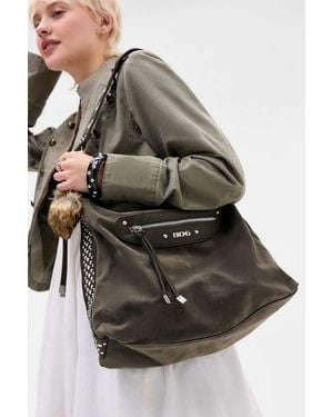 BDG Mina Studded Crossbody Bag - Green