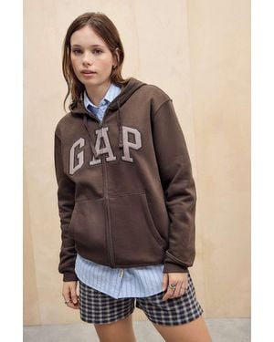Gap Ground Heritage Hoodie - Brown
