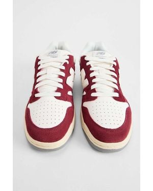New Balance Burgundy 480 Trainers - Red