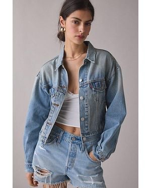 Levi's '90S Shrunken Trucker Denim Jacket - Blue