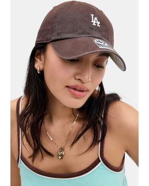 '47 Base Runner La Dodgers Clean Up Cap - Brown