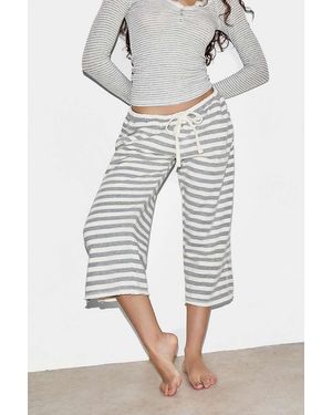 Out From Under Spring Breakers Capri Trousers - Grey