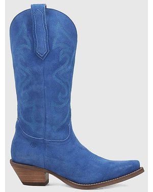 Dingo Out West Leather Boot - Blue