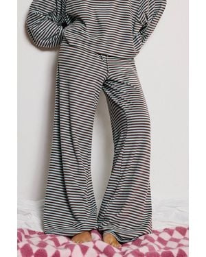 Out From Under All Nighter Striped Pj Trousers - Grey
