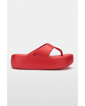 Melissa Free Platform Thong Sandal - Red