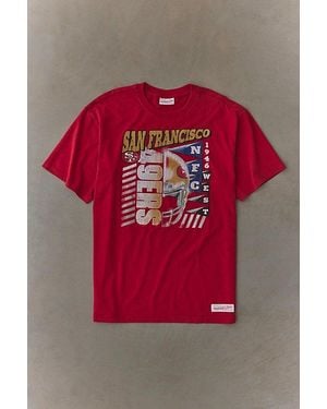 Mitchell & Ness Nfl Core Team Logo Tee - Pink
