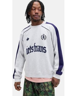 iets frans... Grey Gothic Panel Sweatshirt