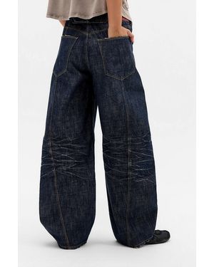 BDG Mallory Horseshoe Jeans - Blue