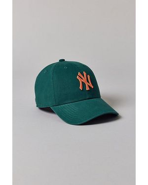 Mitchell & Ness MLB NY‎ Yankees Tonal Logo Dad Hat, MOSS GREEN Mitchell & Ness New York Yankees Dad Hat Tonal Logo Green  main image 3