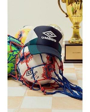 Umbro Relaxed Fit Foam Trucker Hat - Blue