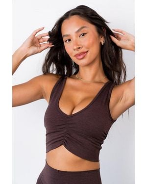 Vitaly Daydream Gather Longline Top - Black