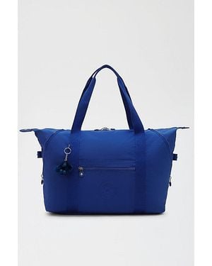 Kipling Art Heritage Nylon Medium Tote Bag - Blue