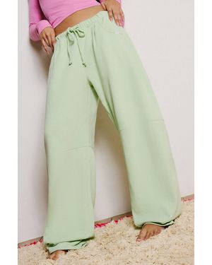 Out From Under Essential 2.0 Barrel Leg Joggers - Green