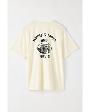 Caterpillar Cat Sales & Services Graphic Tee - Natural