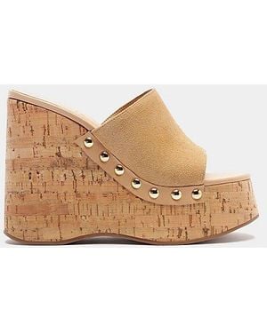 SCHUTZ SHOES Dalle Studs Platform Mule Sandal - Multicolor