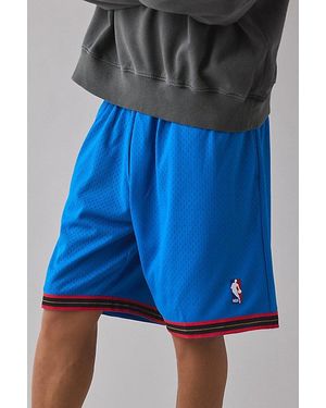 Mitchell & Ness Nba Swingman Mesh Short - Blue