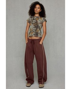 Out From Under Essential Barrel Leg 2.0 Sweatpants - Brown