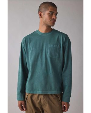 Standard Cloth Long Sleeve Jumpshot T-shirt - Green