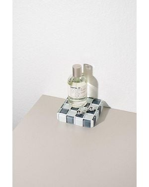Subtle Studios Glass Tile Checkered Cube - Multicolor