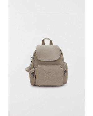 Kipling City Zip Nylon Mini Backpack - White