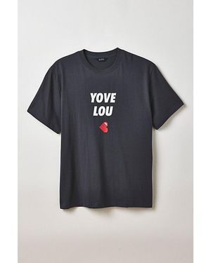 Tee Library Yove Lou Graphic Tee - Blue