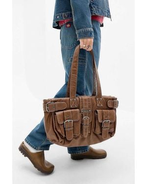 BDG Riley Double Pocket Bag - Blue
