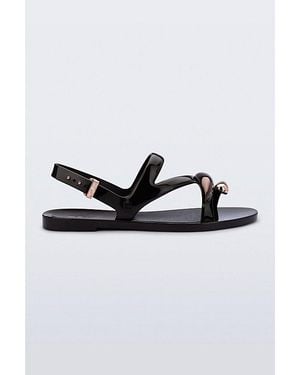 Melissa Iris Embellished Sandal - Black