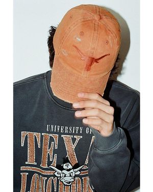 Mitchell & Ness Ncaa College Of Texas Longhorns Washed Dad Hat - Orange