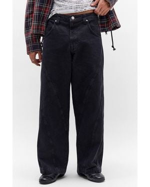 BDG Neo Twist Canvas Jeans - Blue