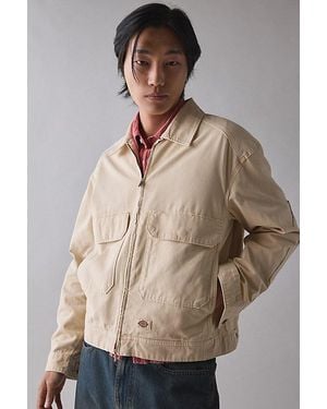 Dickies Fort Smith Zip Trucker Jacket - Natural