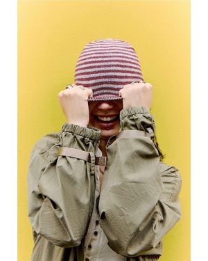 Urban Outfitters Uo Courtney Beanie - Multicolour
