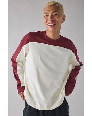 Standard Cloth Jump Shot Colourblock Long Sleeve Tee - Multicolour
