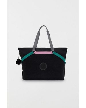 Kipling Kelsie 17" Nylon Laptop Tote Bag - Black