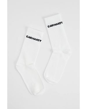 Carhartt Link Socks - White