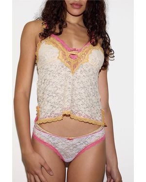 Out From Under Effy Lace Thong - Brown