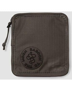 BABOON TO THE MOON Zip Wallet - Black