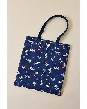 LeSportsac X Peanuts Uo Exclusive Large Emerald Tote Bag - Blue